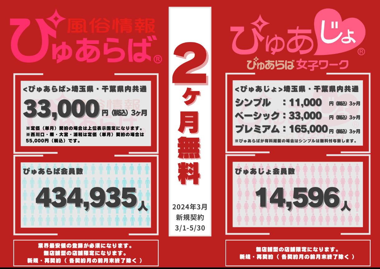 ぴゅあらば・ぴゅあじょ：2024年2月ぴゅあらば・ぴゅあじょキャンペーン